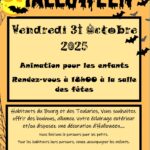 Vendredi 31 octobre : Animation Halloween